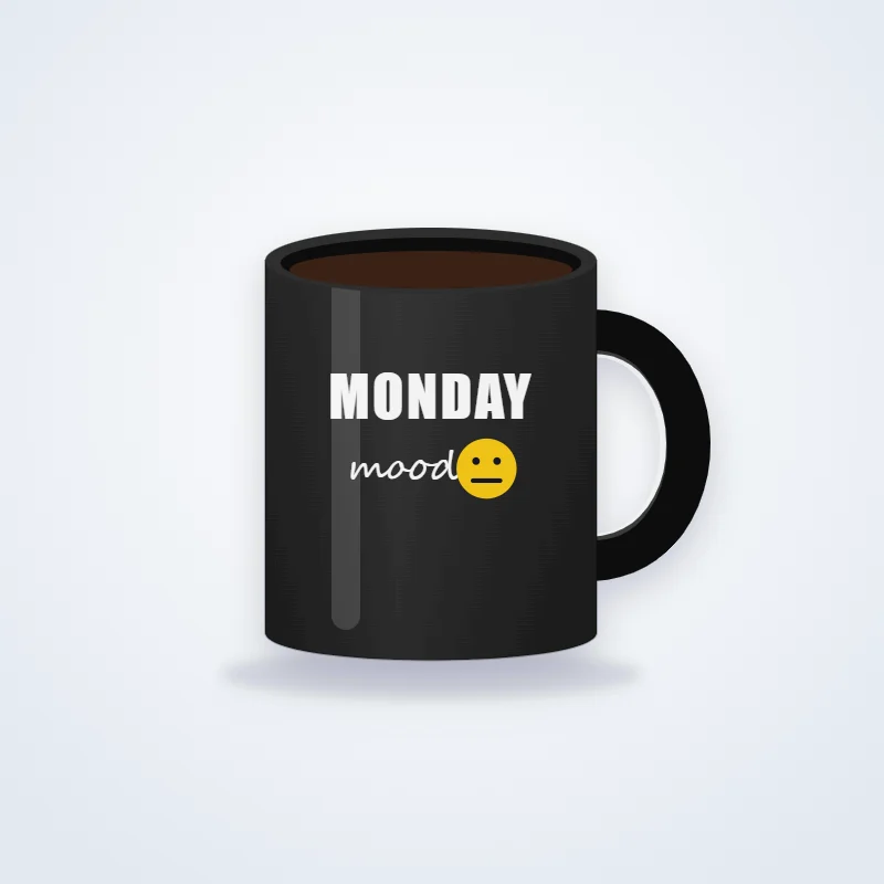 Monday Mood Coffee Mug