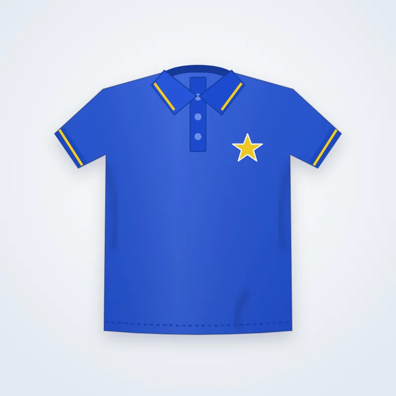 Tipped Collar Sports Polo
